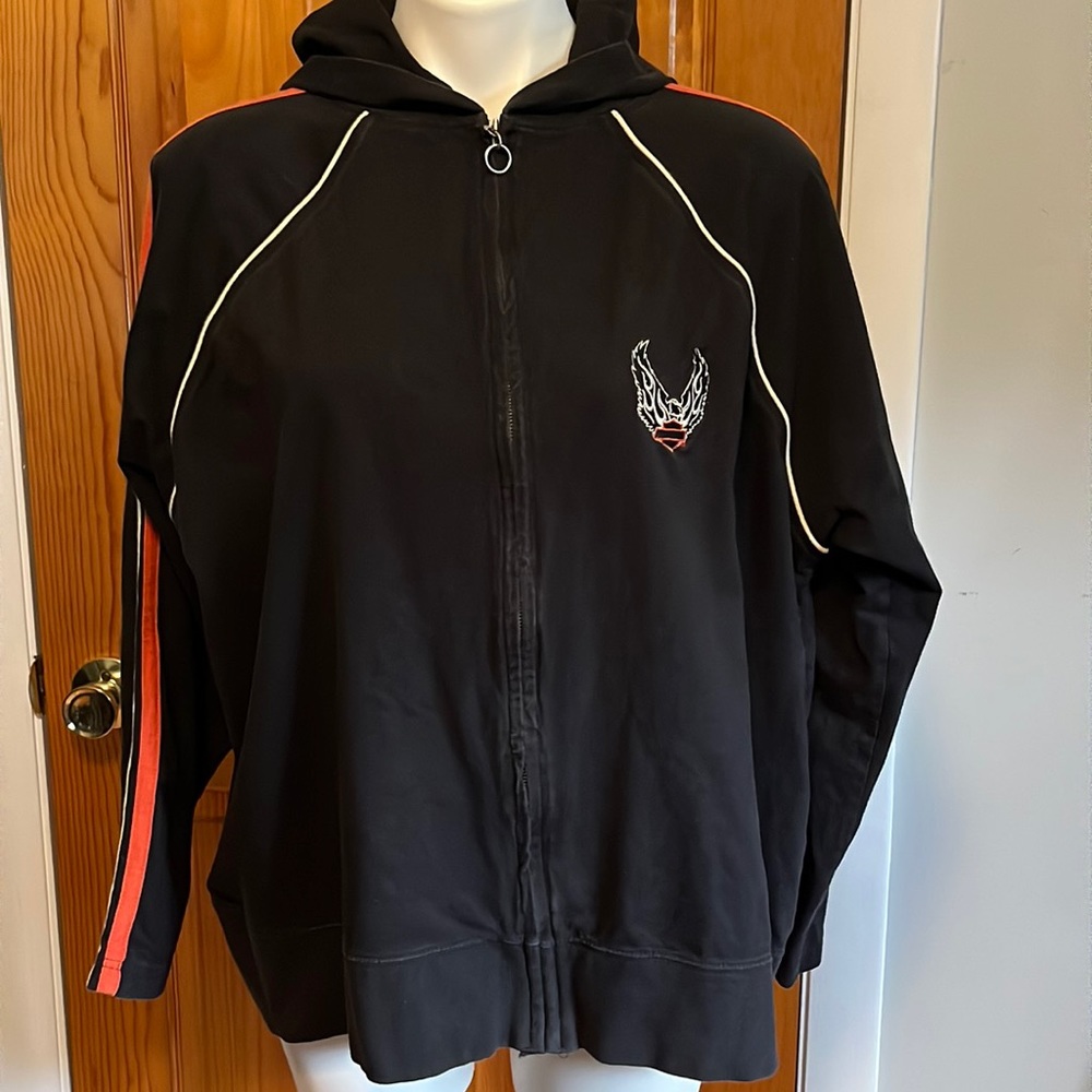 Harley Davidson zip up hoodie size 1W